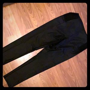 Side panel maternity dress pant